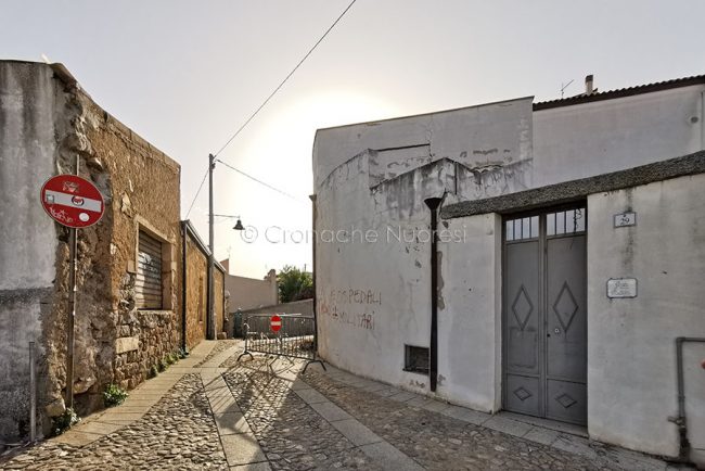 Nuoro, crolli a casa Fadda (foto S.Novellu)