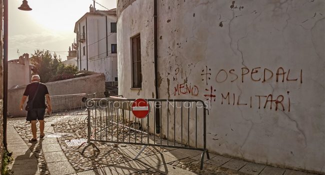 Nuoro, crolli a casa Fadda (foto S.Novellu)