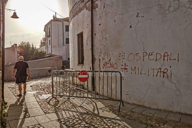 Nuoro, crolli a casa Fadda (foto S.Novellu)