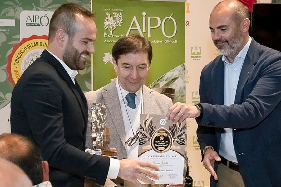Coldiretti Nuoro-Ogliastra. Olio sardo sempre più al top: premio “Goccia d’oro” all’azienda Nieddu di Bolotana