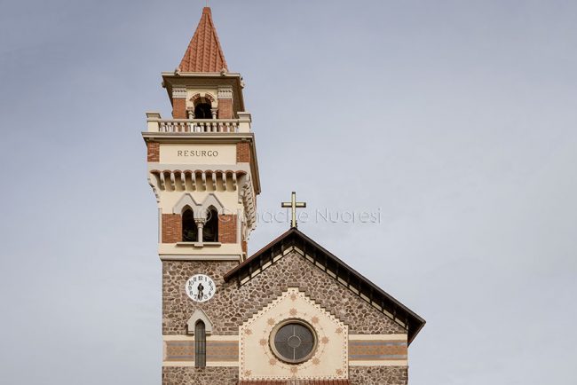 Arborea, chiesa del Cristo Redentore, campanile (foto S.Novellu)