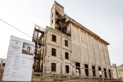 Arborea, il silos (foto S.Novellu)