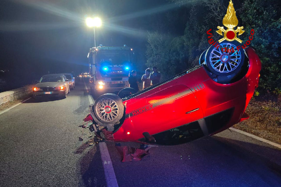 Notte di incidenti nel Nuorese: sei persone ferite