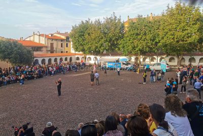 Fonni, manifestazione per la Sanita' (foto S.Meloni)
