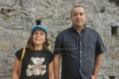 Gian Michele Angheleddu con la moglie Lina Cadau (foto S.Meloni)