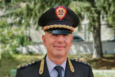 Nuoro, il comandante della polizia Locale Massimiliano Zurru (foto S.Novellu)