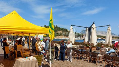 Un mercato di Campagna Amica