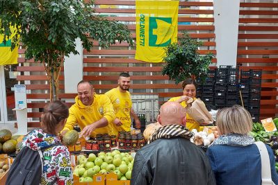 Un mercato di Campagna Amica a Nuoro