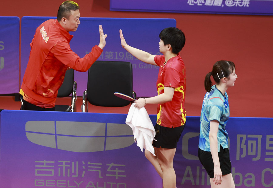Cina: Giochi asiatici, Sun vince ping pong individuale femminile