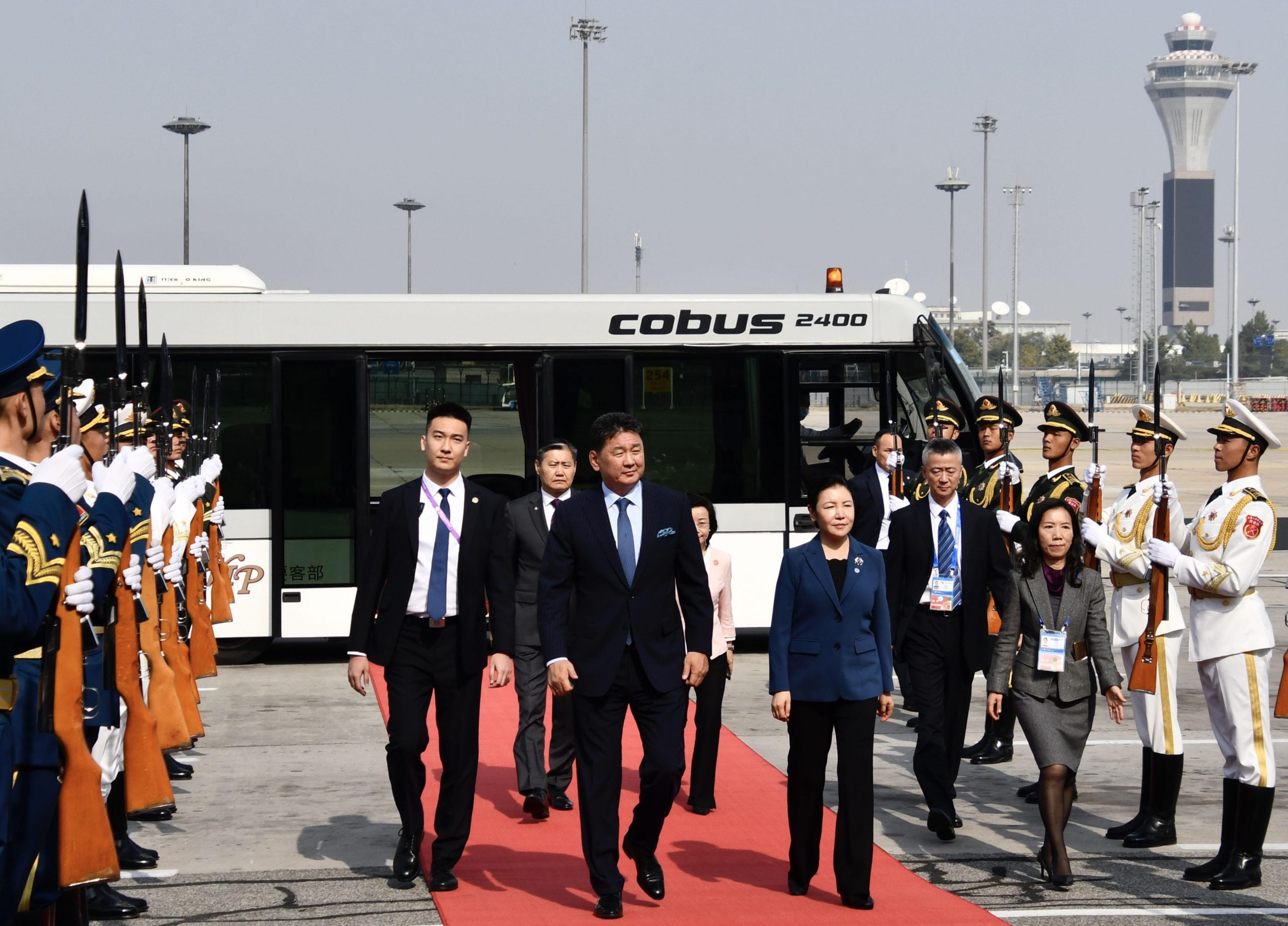 Cina: presidente di Mongolia arriva a Pechino per Belt and Road Forum