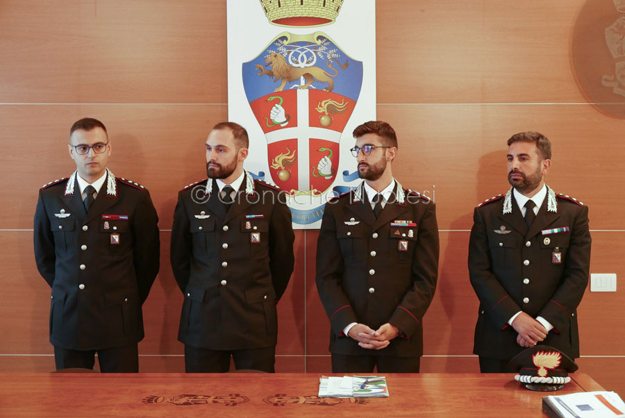 Cambio della guardia al Comando provinciale  Carabinieri di Nuoro: chi parte e chi arriva