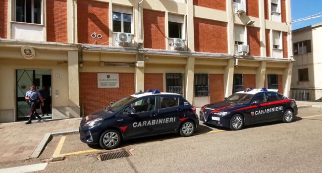 Il Comando dei Carabinieri di Nuoro (foto S.Meloni)