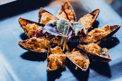 Le cozze gratinate