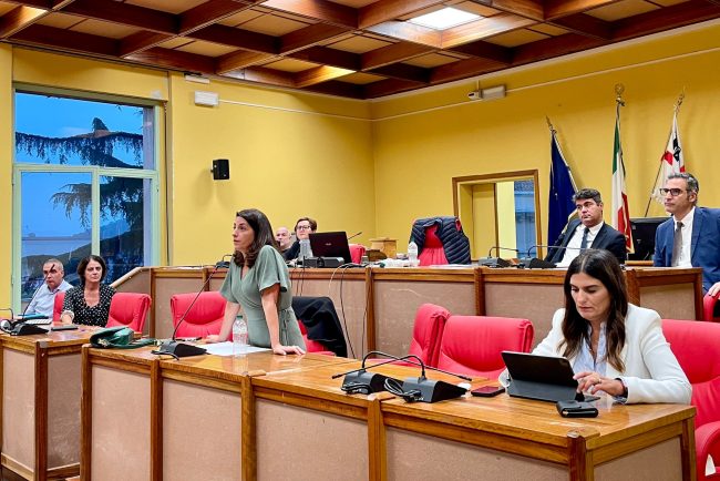 L'illustrazione della delibera