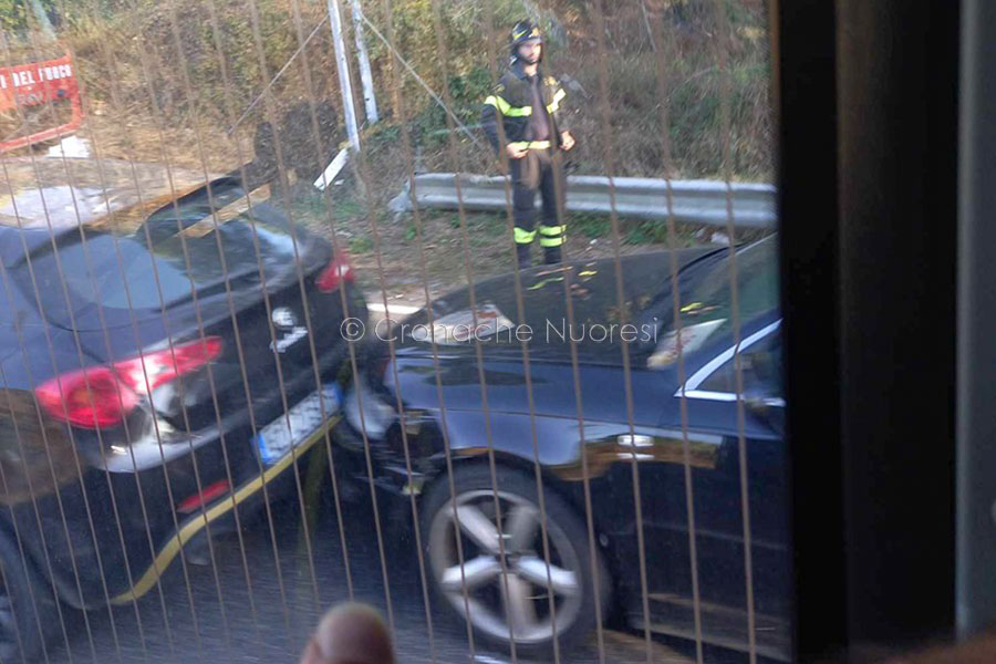 Nuoro. Tamponamento a catena all’ingresso della città: tre auto coinvolte e traffico bloccato
