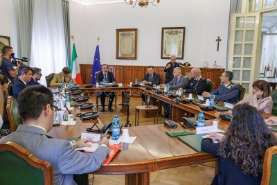 Vertice in Prefettura (foto G.Fadda)