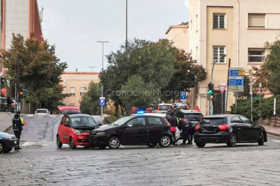 Incidente in via Dante a Nuoro