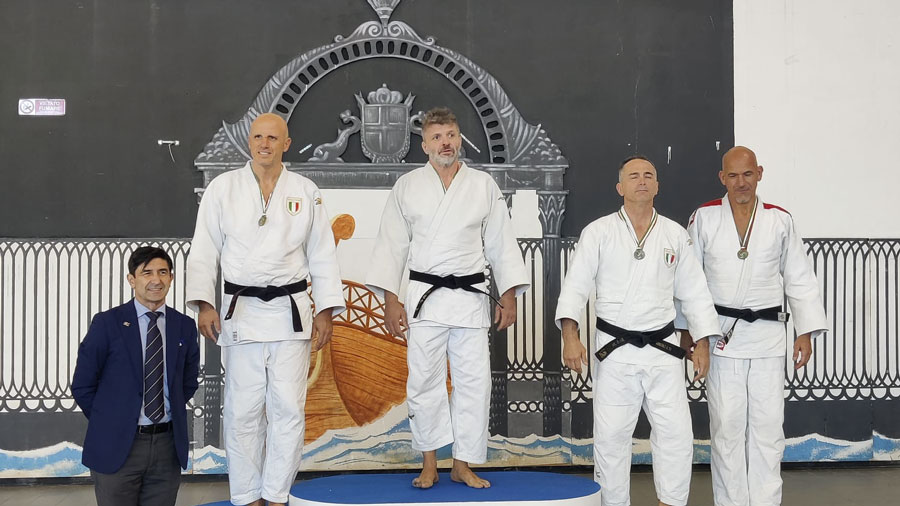 Il team Gigliotti Judo ha le ali ai pedi:  il nuorese Fabrizio Mori è campione d’Italia per la seconda volta