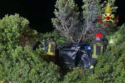 La scena dell'incidente