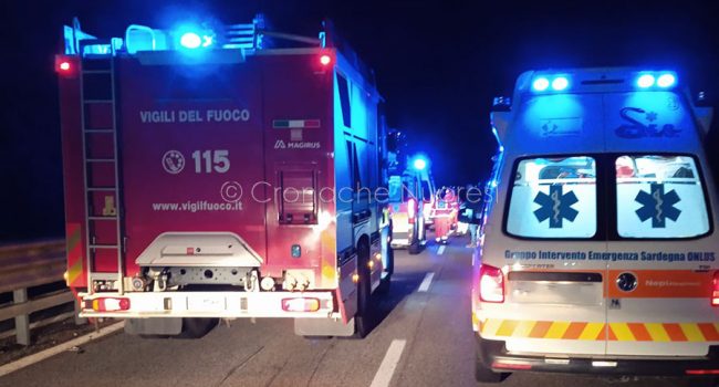 La scena dell'incidente