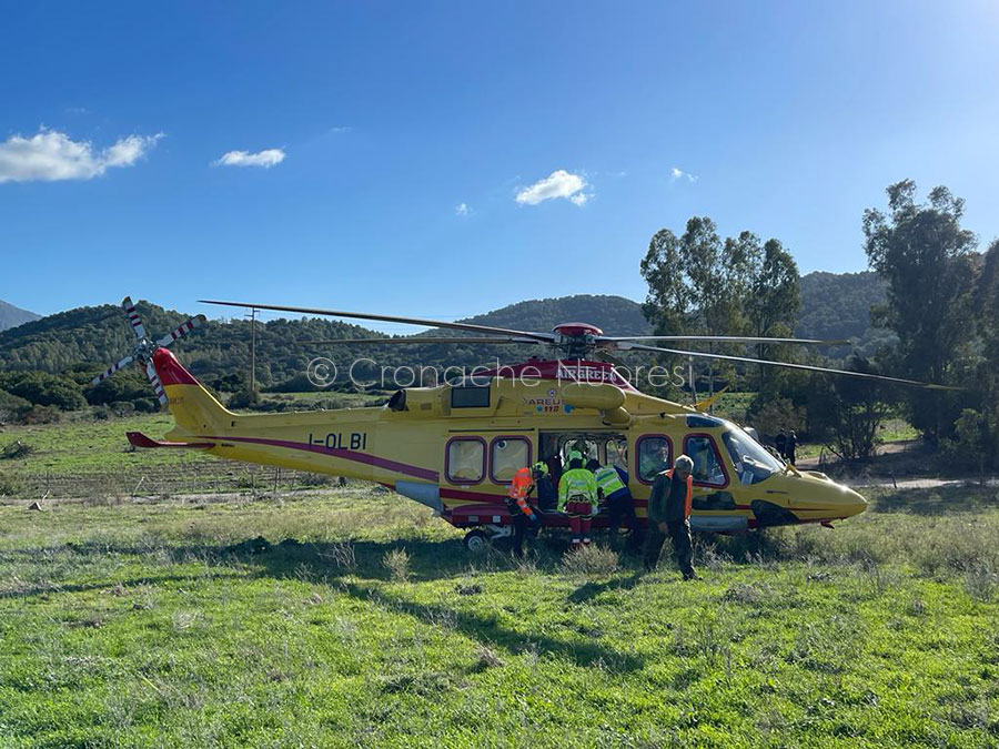 Paura a Galtellì. 59enne ha un malore durante una battuta di caccia: interviene l’elisoccorso