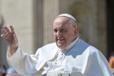 Papa Francesco (foto Agenzia Fotogramma)