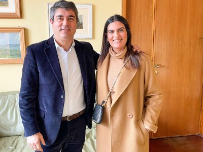 Il sindaco Soddu e l'assessora Mele