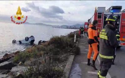 La scena dell'incidente