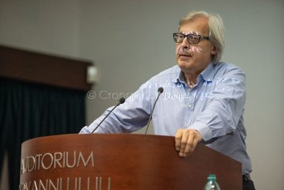 Nuoro. ISRE, Vittorio Sgarbi (foto S.Novellu)