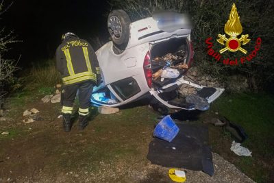 la scena dell'incidente mortale