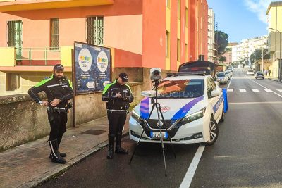 Nuoro, una postazione autovelox