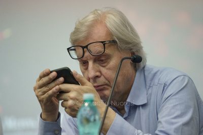 Vittorio Sgarbi (foto S.Novellu)