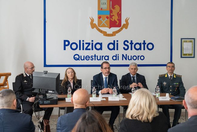 Nuoro. Vertice sulla Sicurezza e l'ordine pubblico (foto S.Novellu)