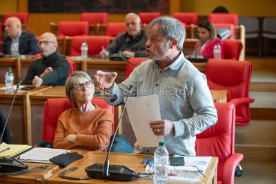 Il consigliere Fabrizio Melis (foto S.Novellu)