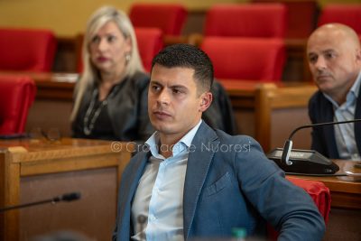 Il consigliere Angelo Arcadu (foto S.Novellu)