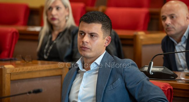 Il consigliere Angelo Arcadu (foto S.Novellu)