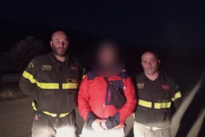 Il turista recuperato dai Vigili del fuoco a Orgosolo.jpg