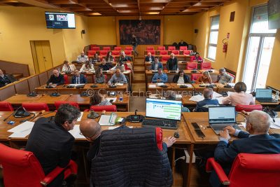 La seduta consiliare odierna (foto S.Novellu)