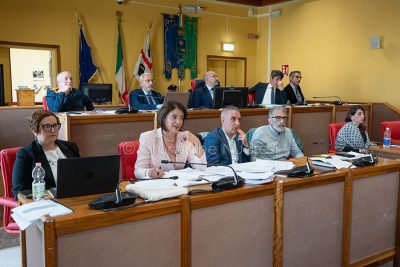 La seduta consiliare odierna (foto S.Novellu)