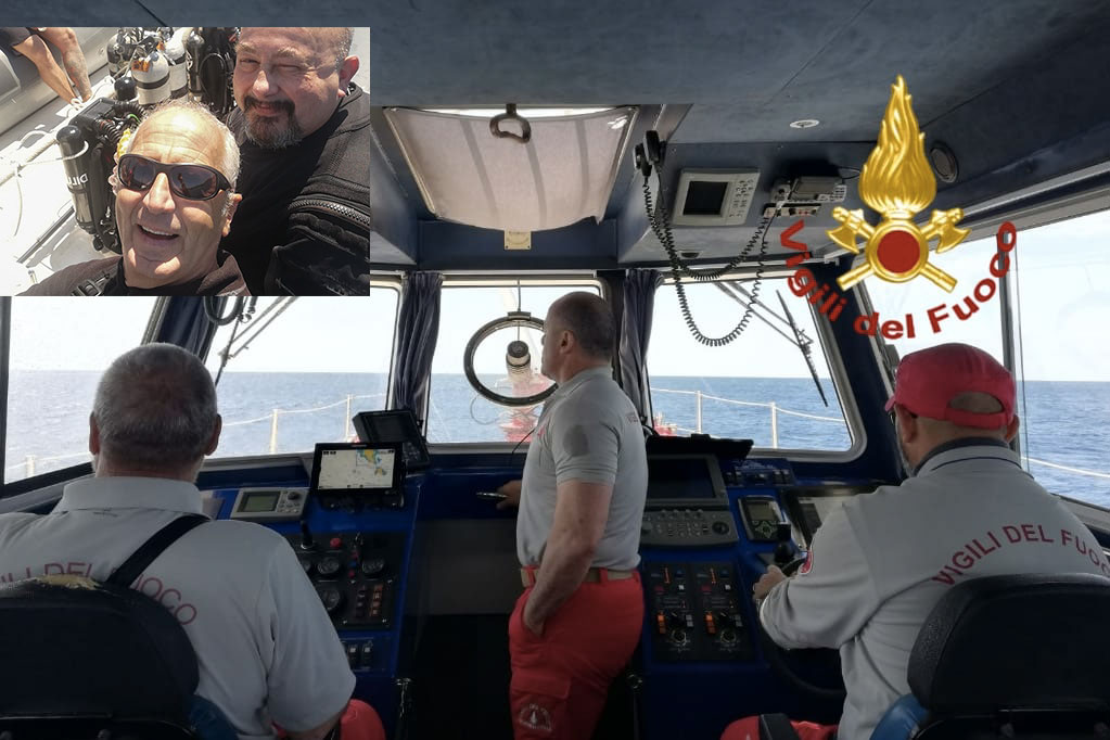 Sub morti. Riprese le operazioni per recuperare il secondo corpo: la Procura indaga per omicidio colposo