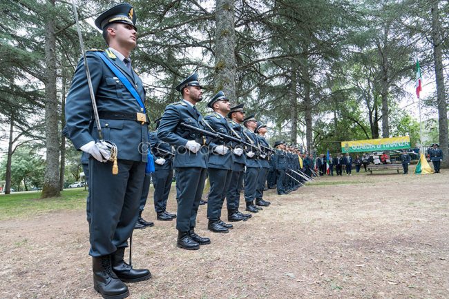 Celebrazione dei 250 anni della Guardia di Finanza (foto S.Novellu)