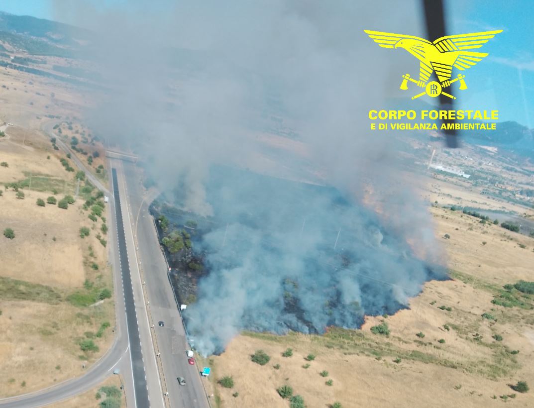 Sardegna in fiamme. Oltre 20 incendi oggi: macchina antincendio a pieno regime
