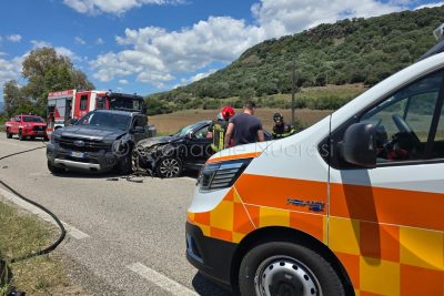La scena dell'incidente