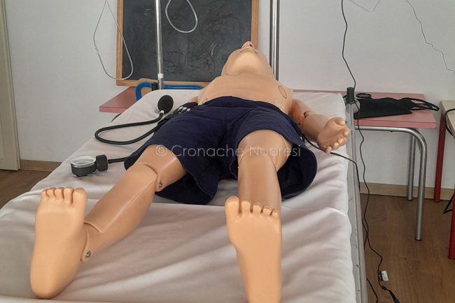 Il robottino del San Francesco (foto Pirisi)