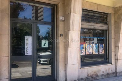 L'info-point di piazza Italia