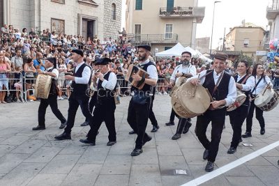 Nuoro, maschere tradizionali al Redentore (foto Nieddu)