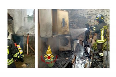Due interventi dei Vigili del fuoco