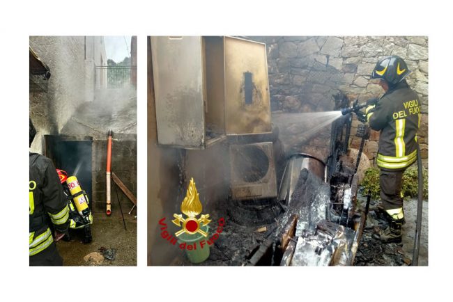 Due interventi dei Vigili del fuoco
