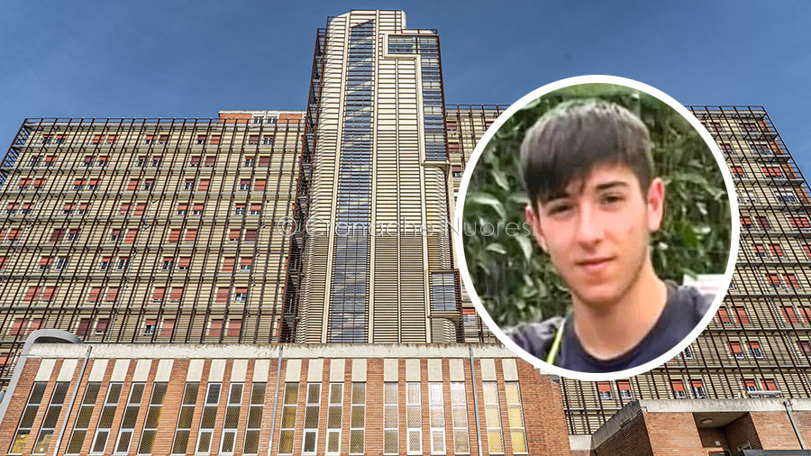 Il San Francesco e, nel riquadro, Riccardo Licheri