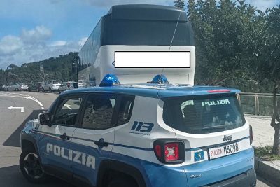 Il posto di blocco della polizia